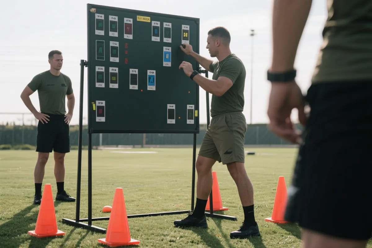 战术训练示意图